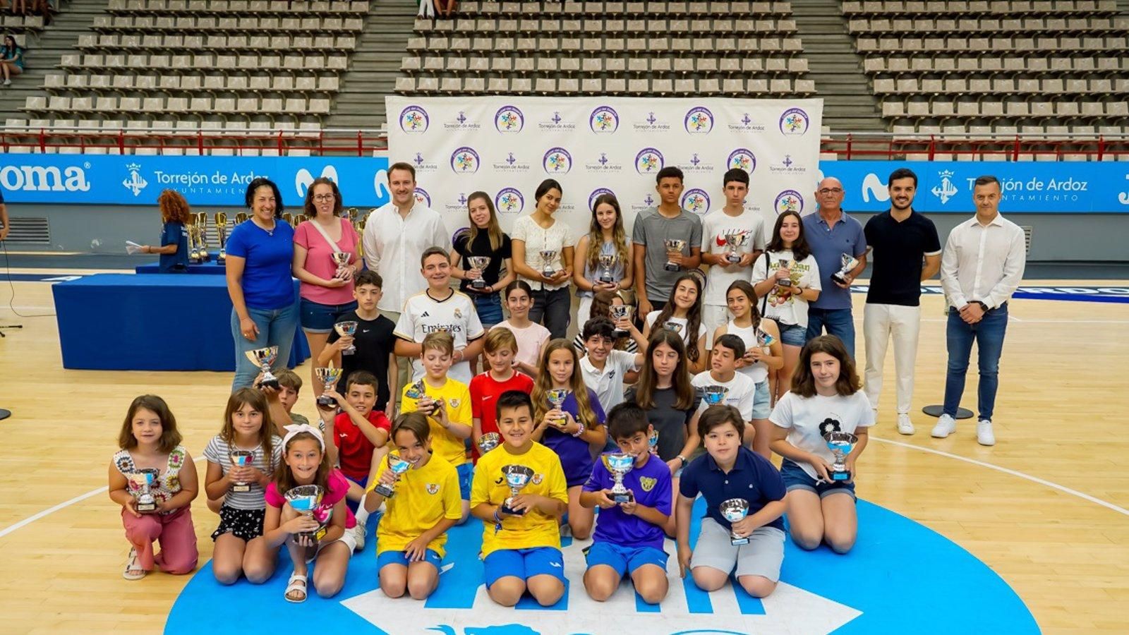 Torrejón de Ardoz reconoce a los equipos destacados de la temporada deportiva 2023