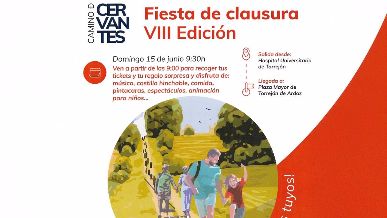 El Camino de Cervantes concluye en Torrejón con una ruta al centro de la ciudad