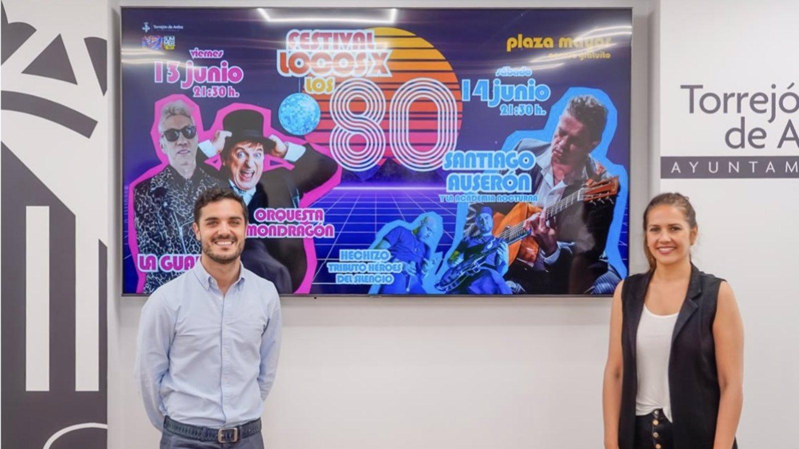 El festival Locos x los 80 llega a Torrejón el 13 y 14 de junio con acceso libre