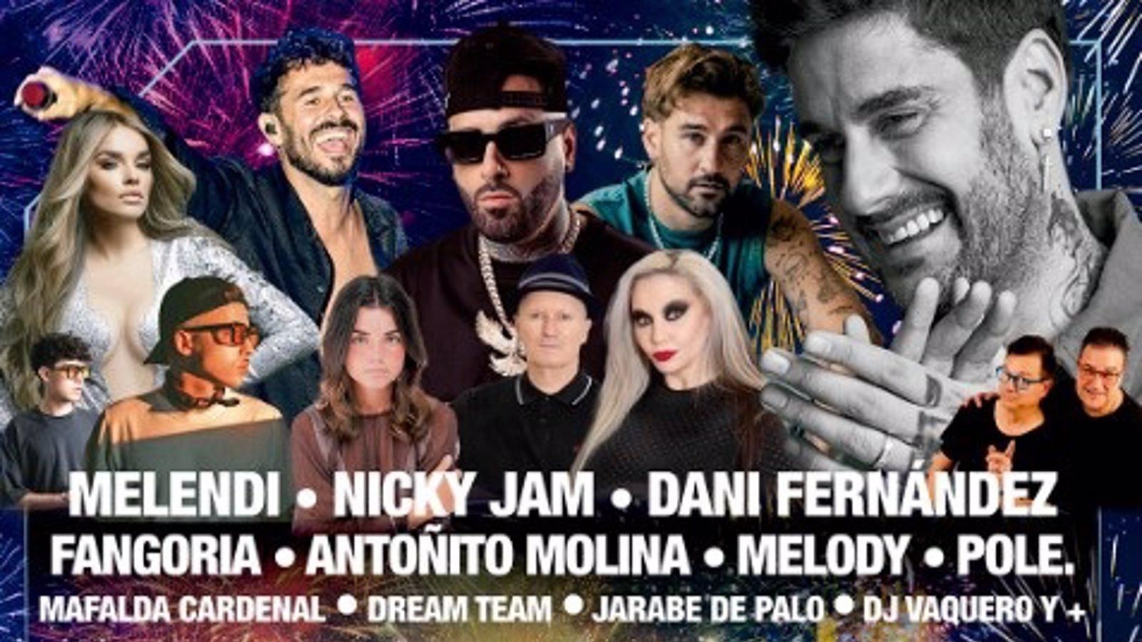 Torrejón de Ardoz celebra sus Fiestas con conciertos de Melendi, Nicky Jam y más artistas