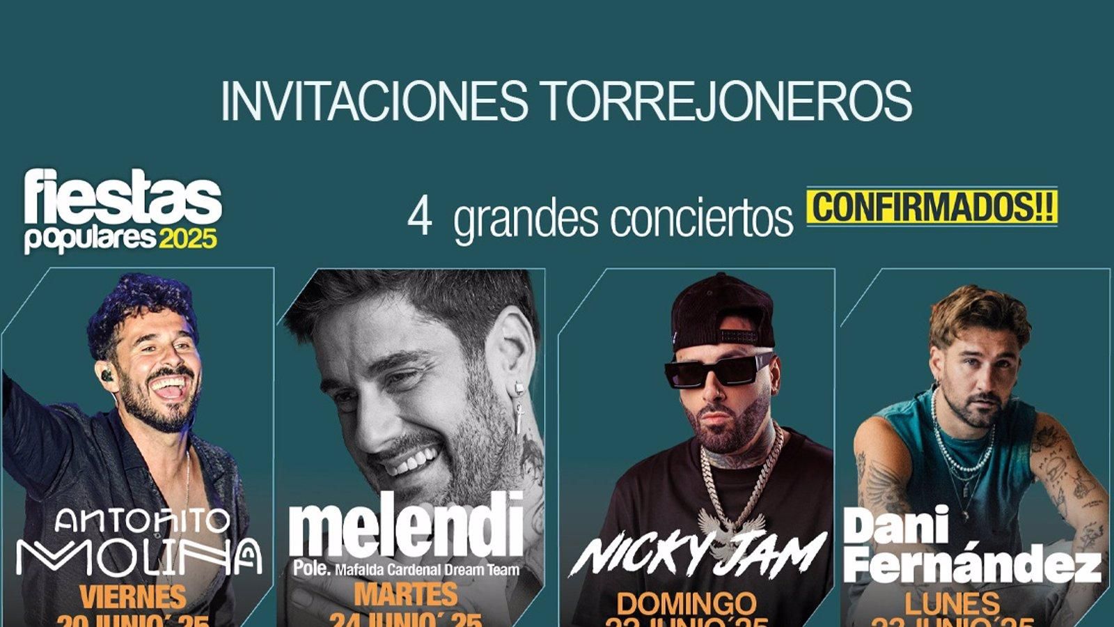 Torrejón de Ardoz abre este lunes la descarga de invitaciones para el Summer Fest 2025