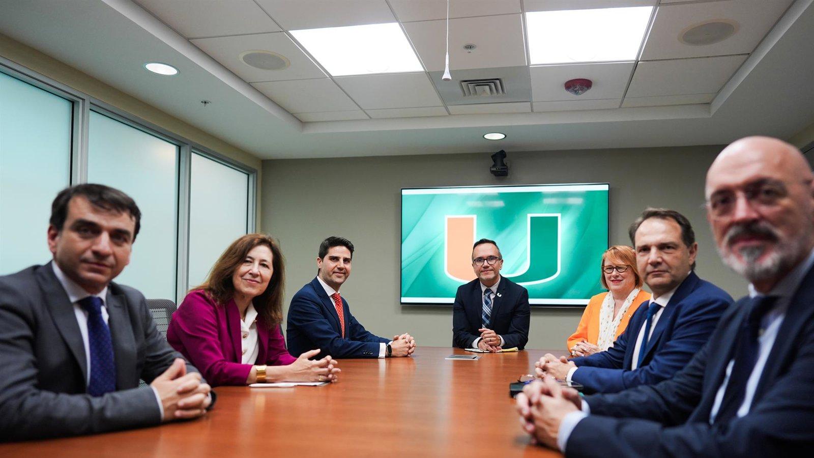 Viciana y los rectores madrileños refuerzan vínculos con la University of Miami