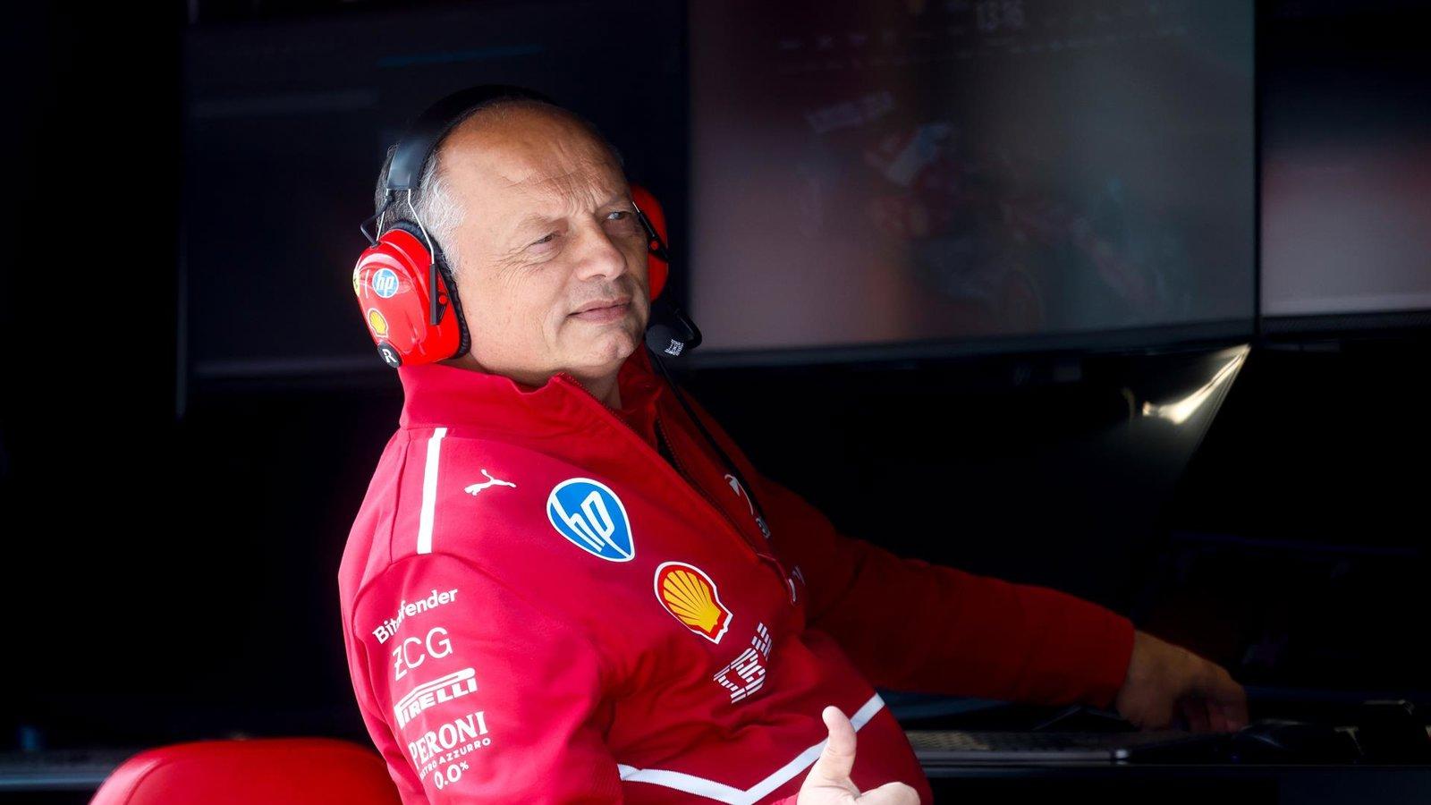 Ferrari renueva contrato multianual con su director Fred Vasseur