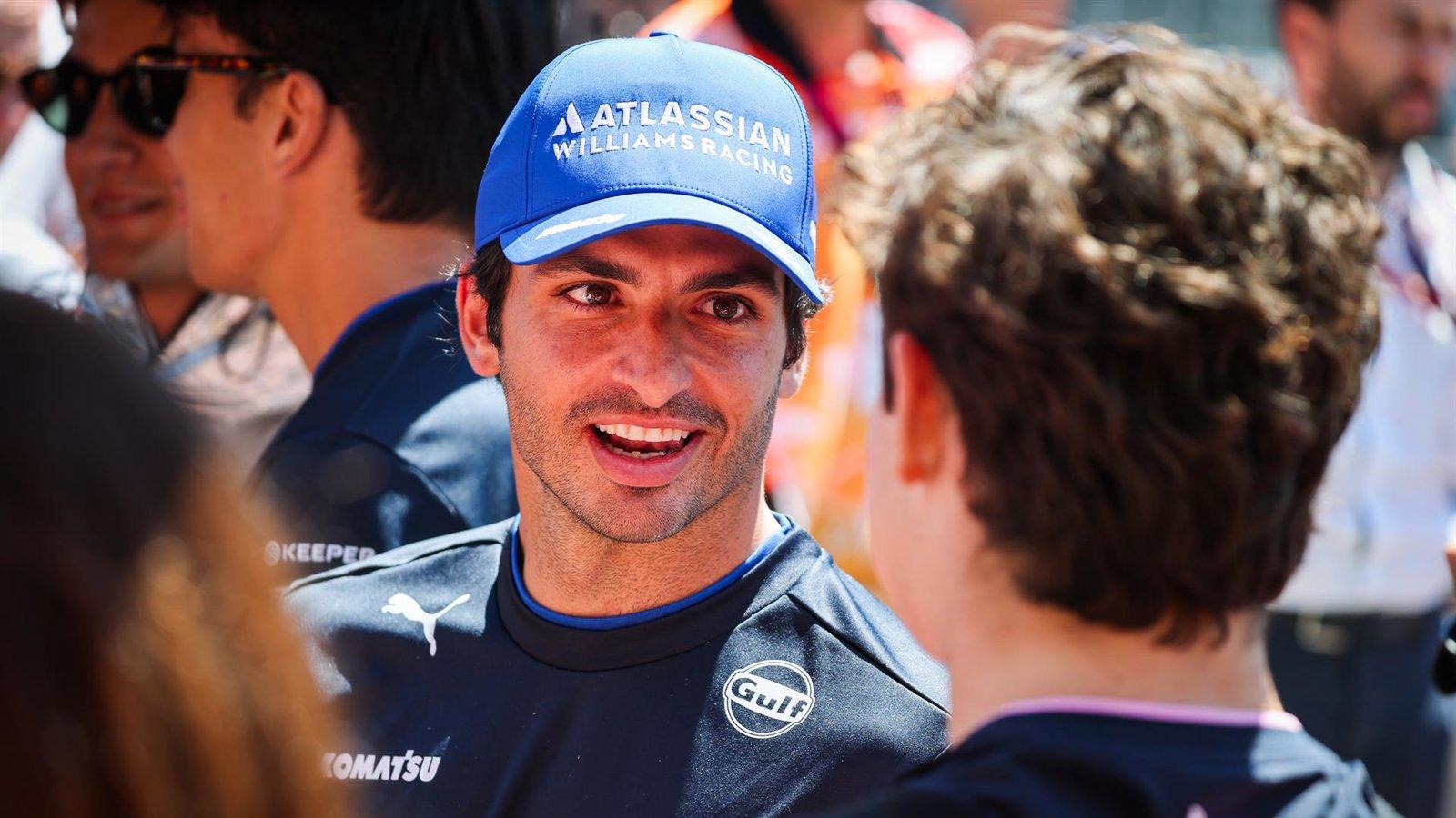 Carlos Sainz destaca la velocidad de su monoplaza pese a los contratiempos en Williams