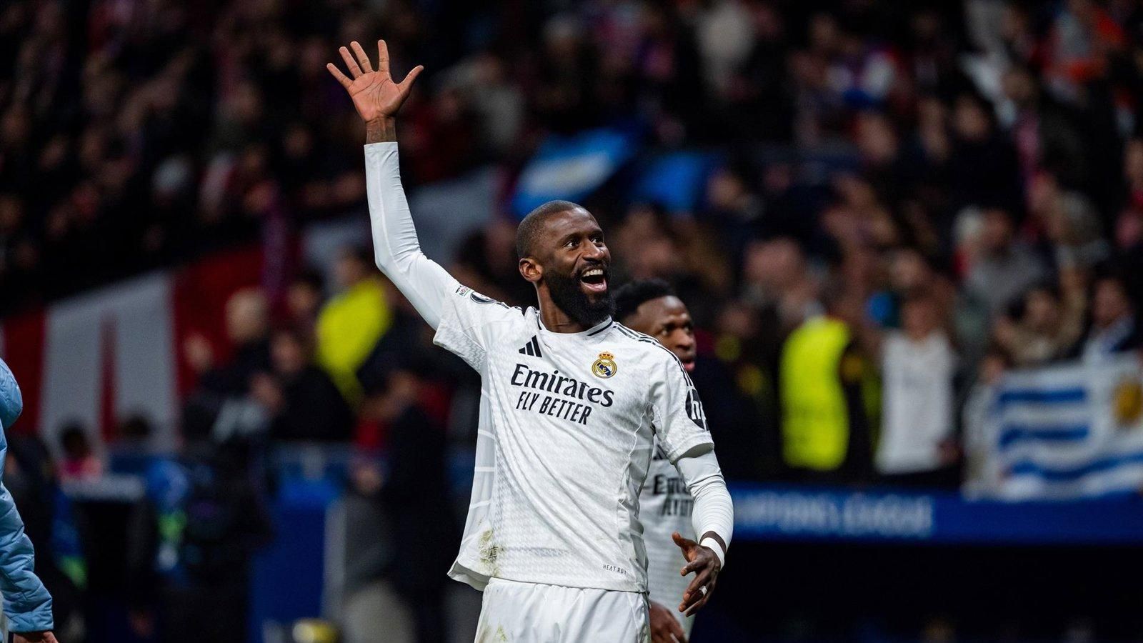 La UEFA confirma las sanciones a Rüdiger, Mbappé y Ceballos tras la celebración en Riad