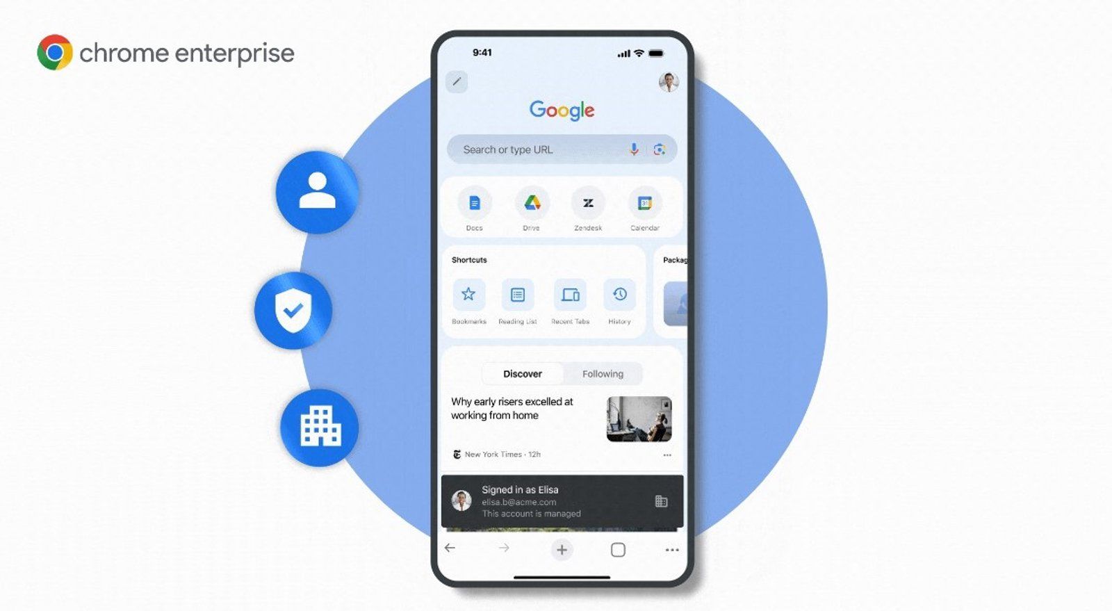 Chrome para iPhone ya separa trabajo y vida personal