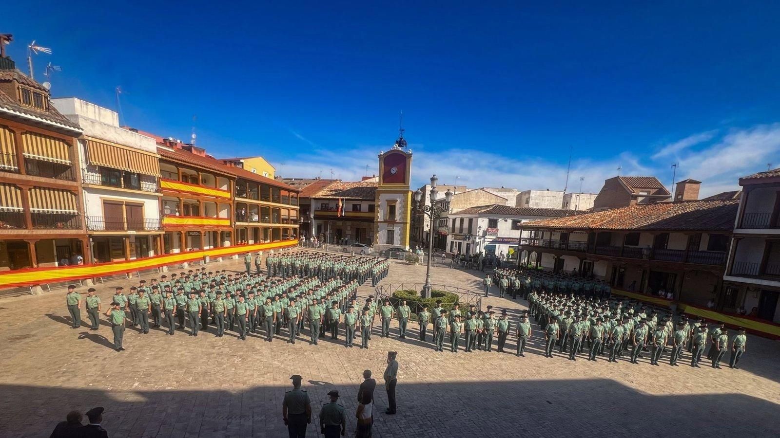 La región acoge a 347 nuevos agentes en prácticas de la Guardia Civil