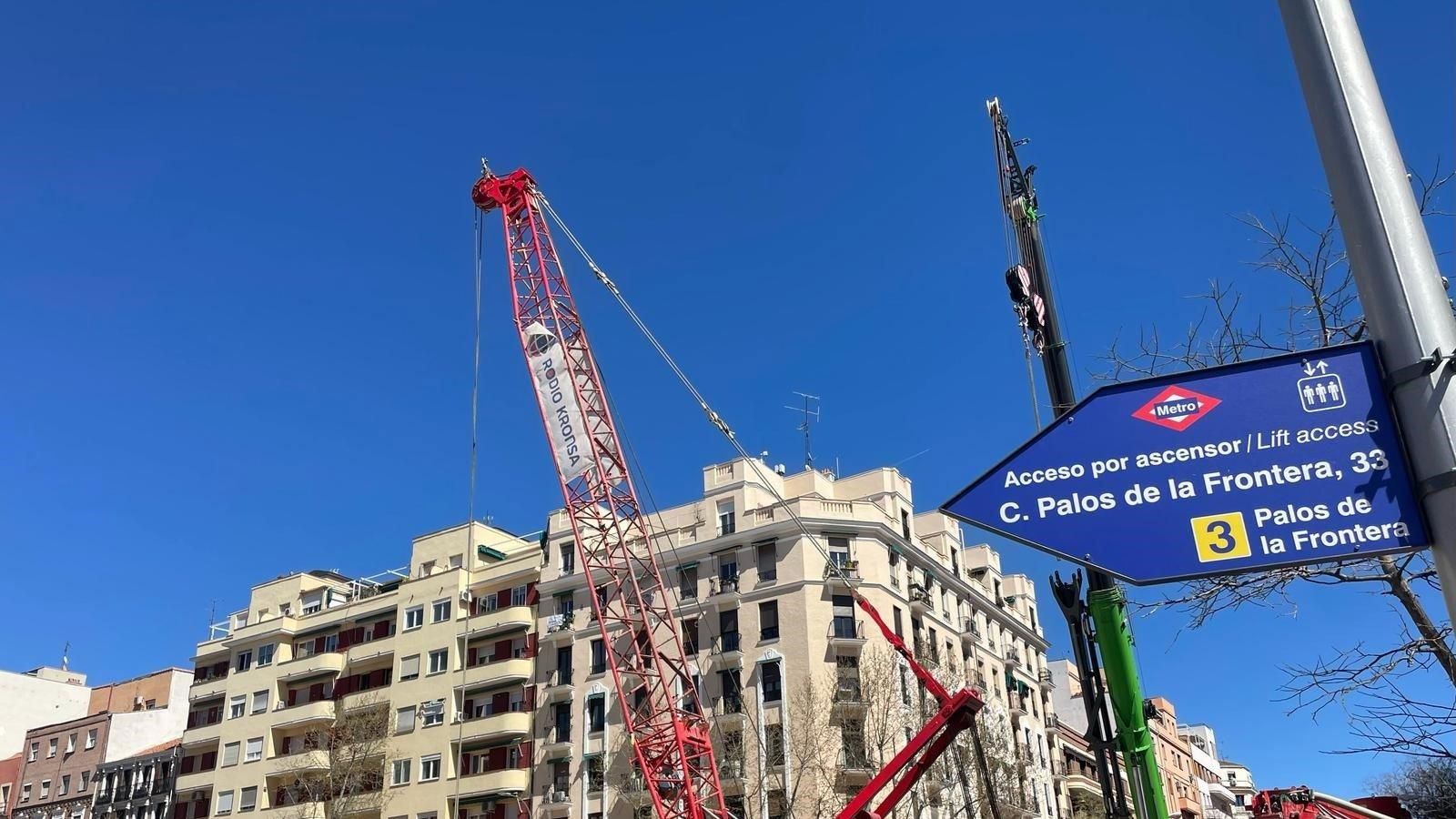 Instaladas las nuevas pantallas acústicas en Delicias para mitigar el impacto de las obras