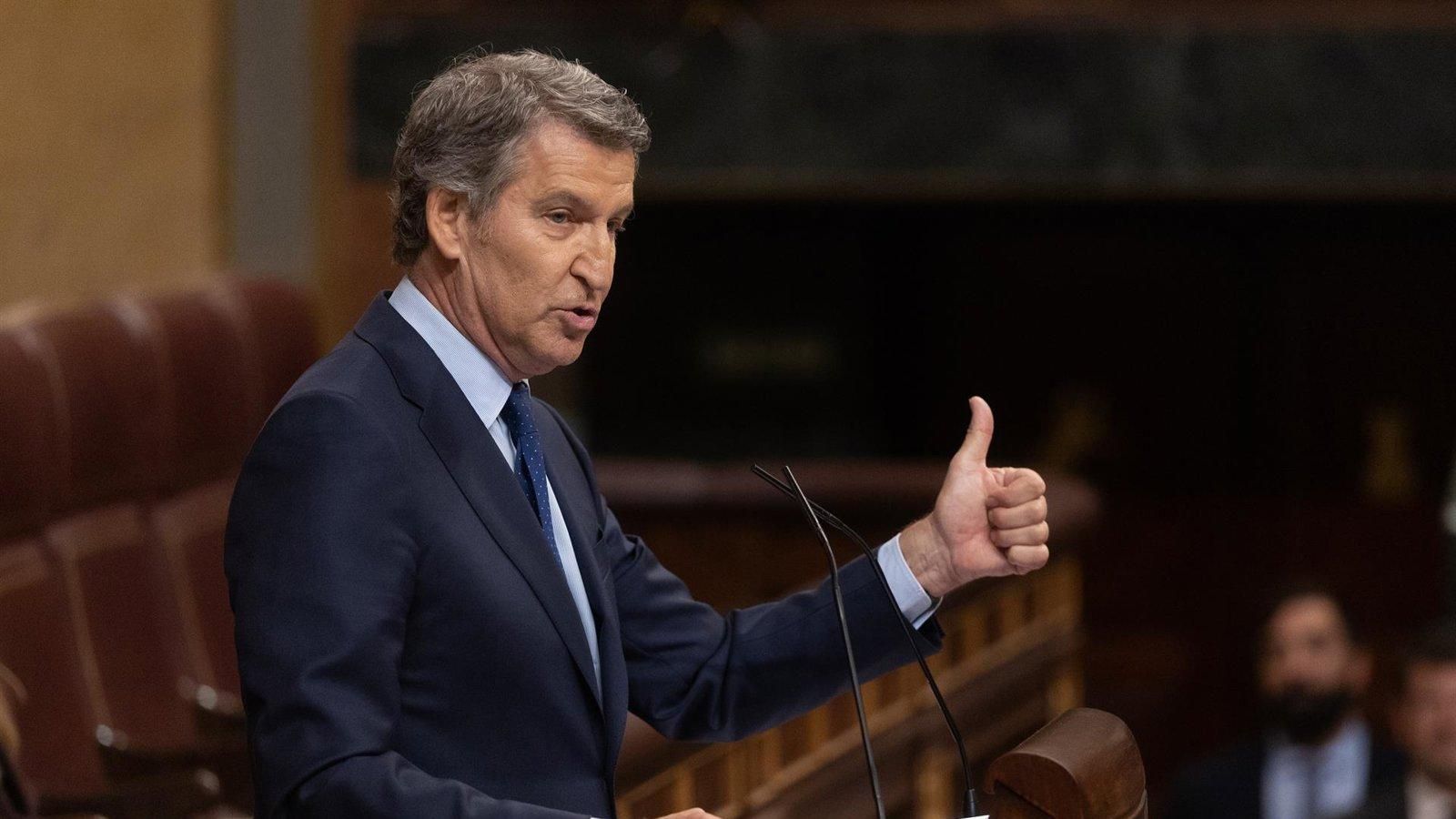 Feijóo respalda la dimisión de Noelia Núñez y la contrapone con la falta de ética del PSOE