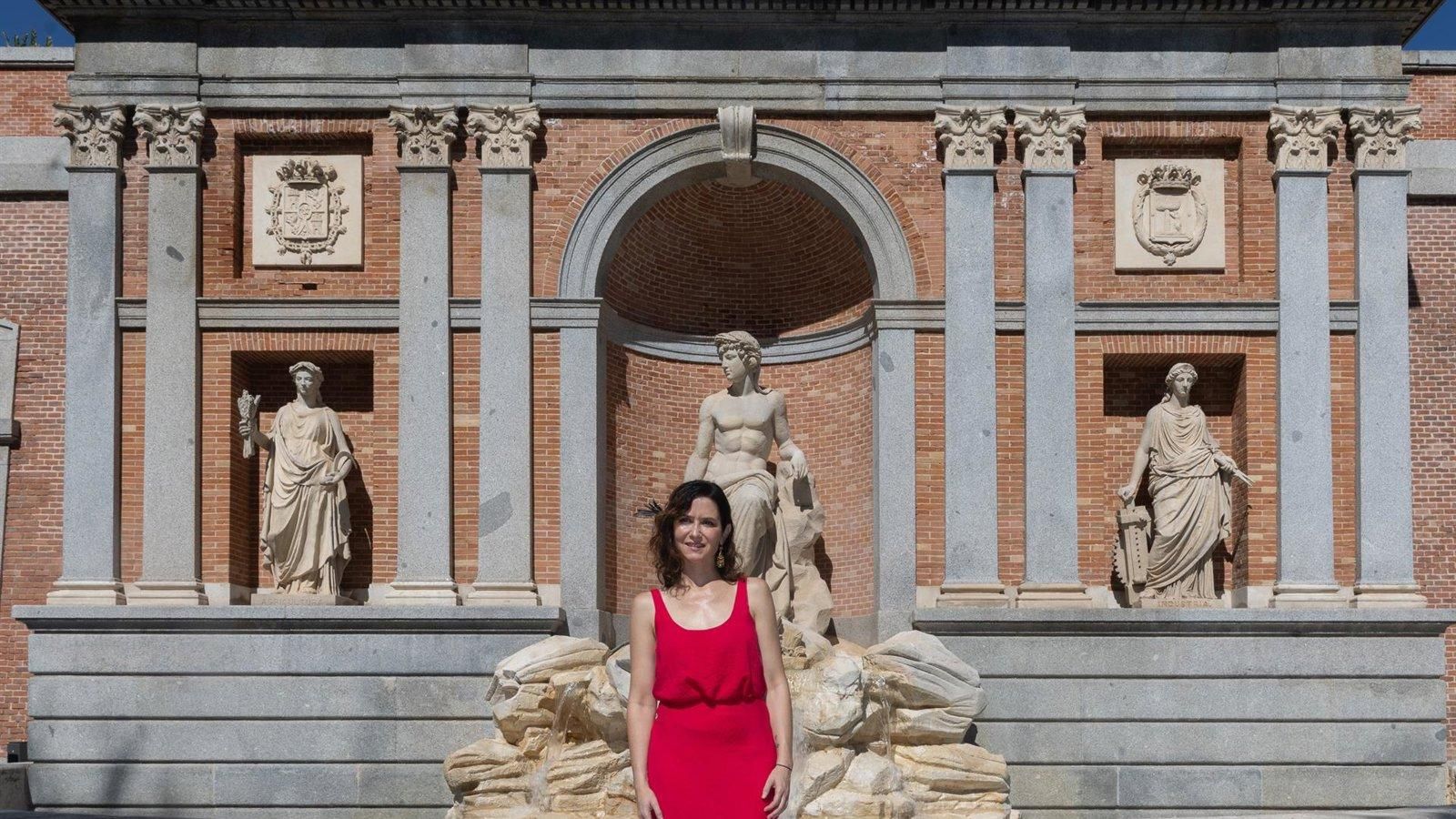 Chamberí recupera la Fuente del río Lozoya, emblema del Canal de Isabel II