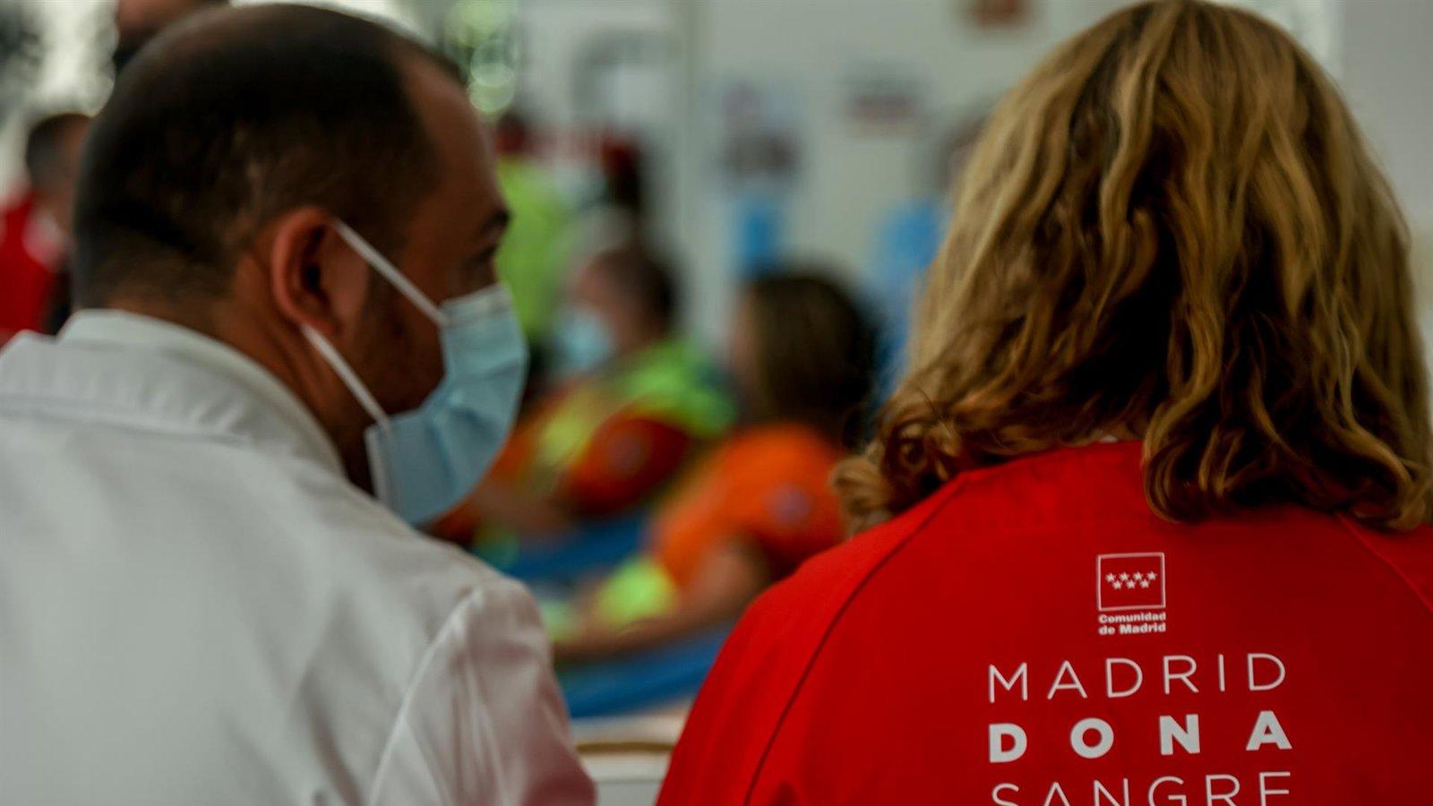 Los hospitales de Madrid piden donaciones urgentes de sangre de los grupos 0-, 0+ y A-