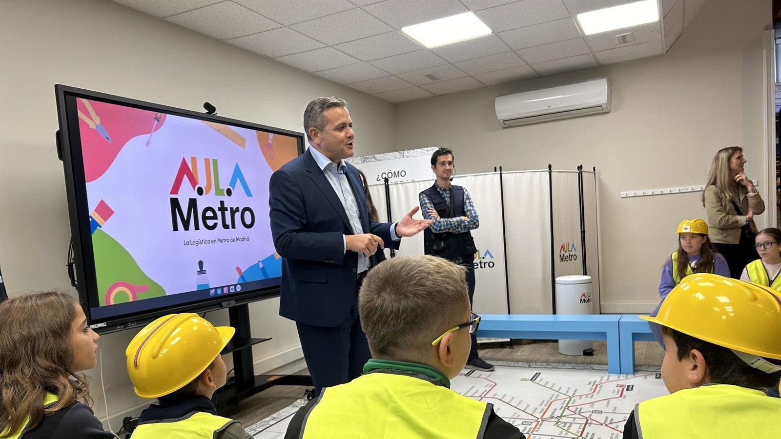 Más de 9.000 escolares han aprendido el uso responsable del Metro durante este curso