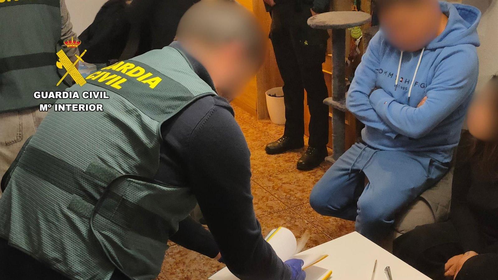 Cuatro detenidos en Madrid durante una operación contra una red de explotación sexual