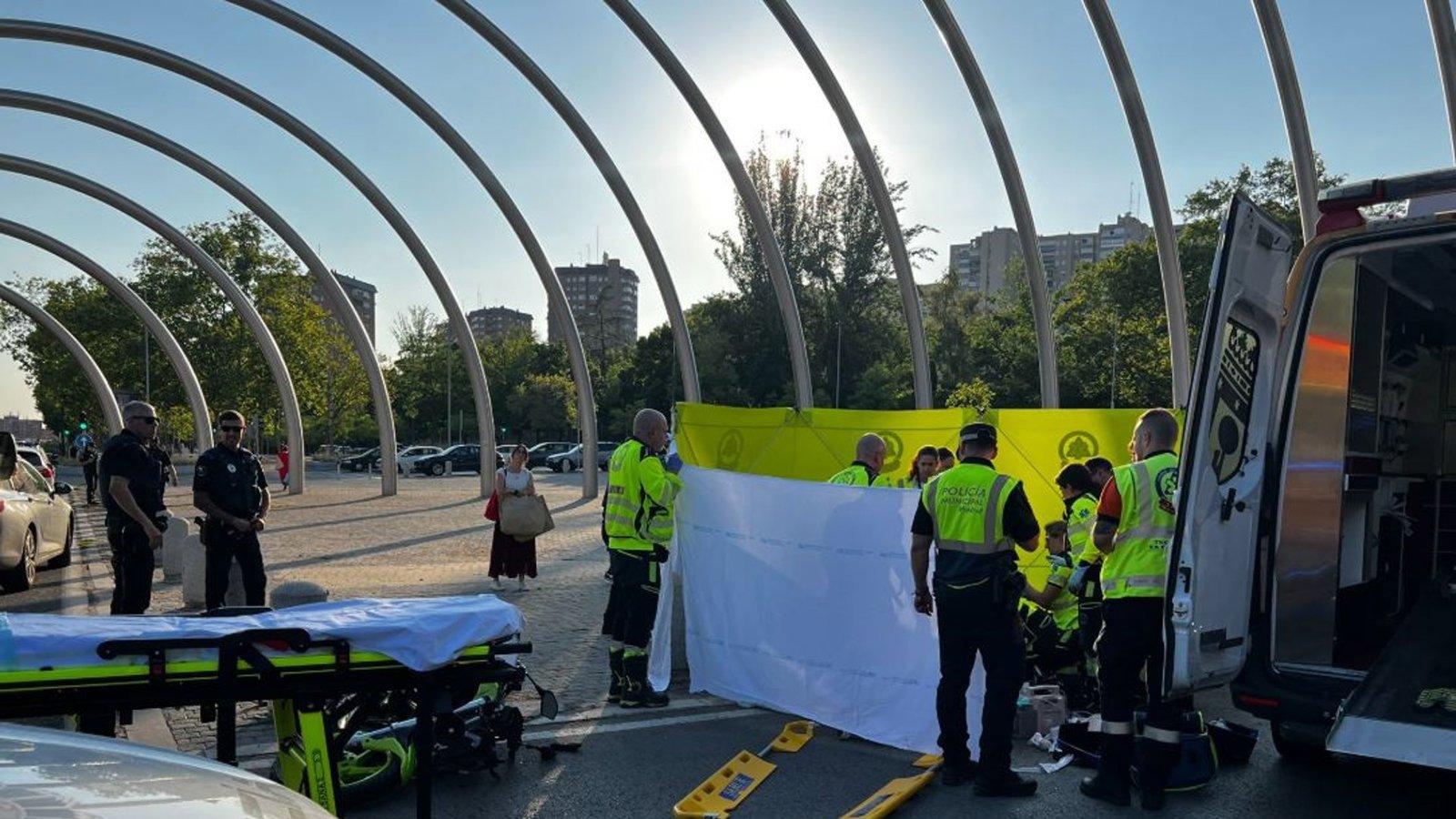 Fallece un joven motorista de 24 años en Fuencarral tras colisión con un coche