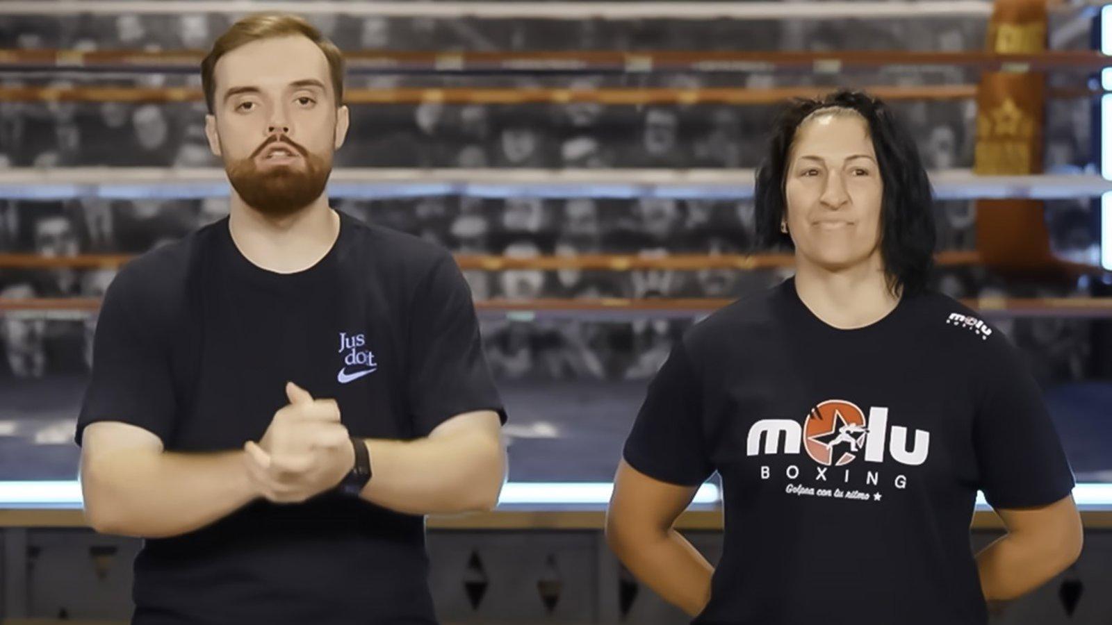 Miriam Gutiérrez, concejala de Torrejón y campeona de boxeo, participa en el último vídeo de Ibai Llanos