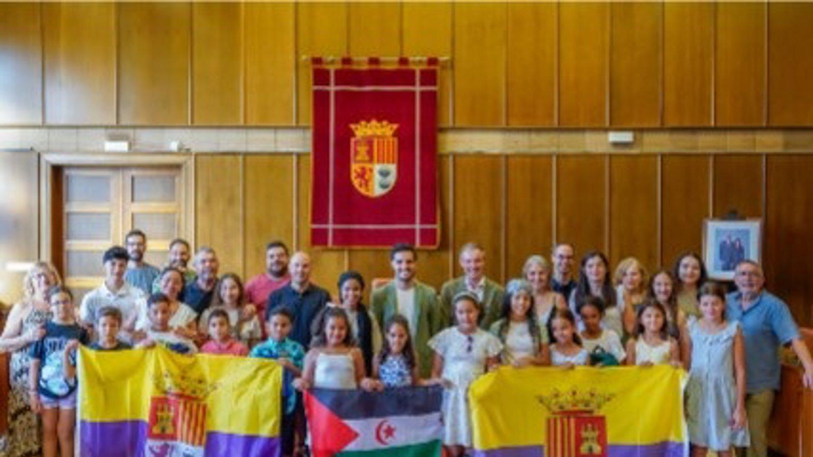 Nueve niños saharauis del programa 'Vacaciones en Paz' llegan a Torrejón