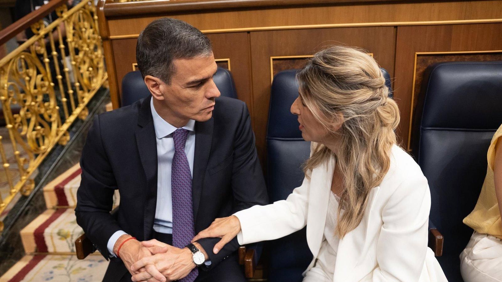 Yolanda Díaz asegura que confía en la honradez de Sánchez pero le demanda cambiar el rumbo