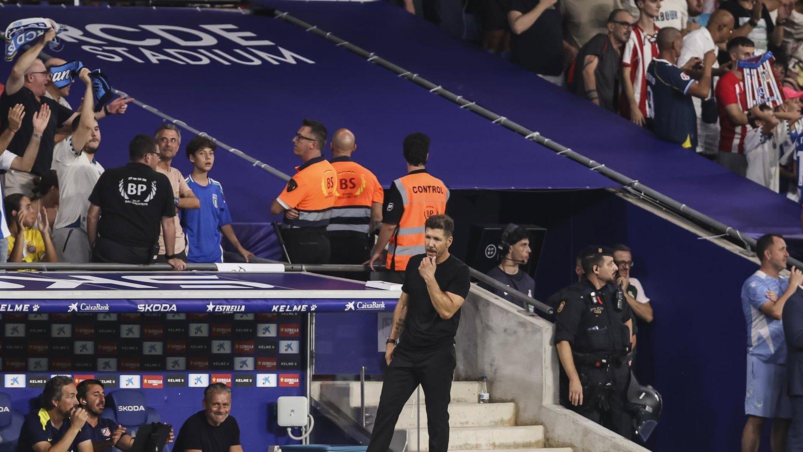 Simeone tras la derrota ante el Espanyol: 