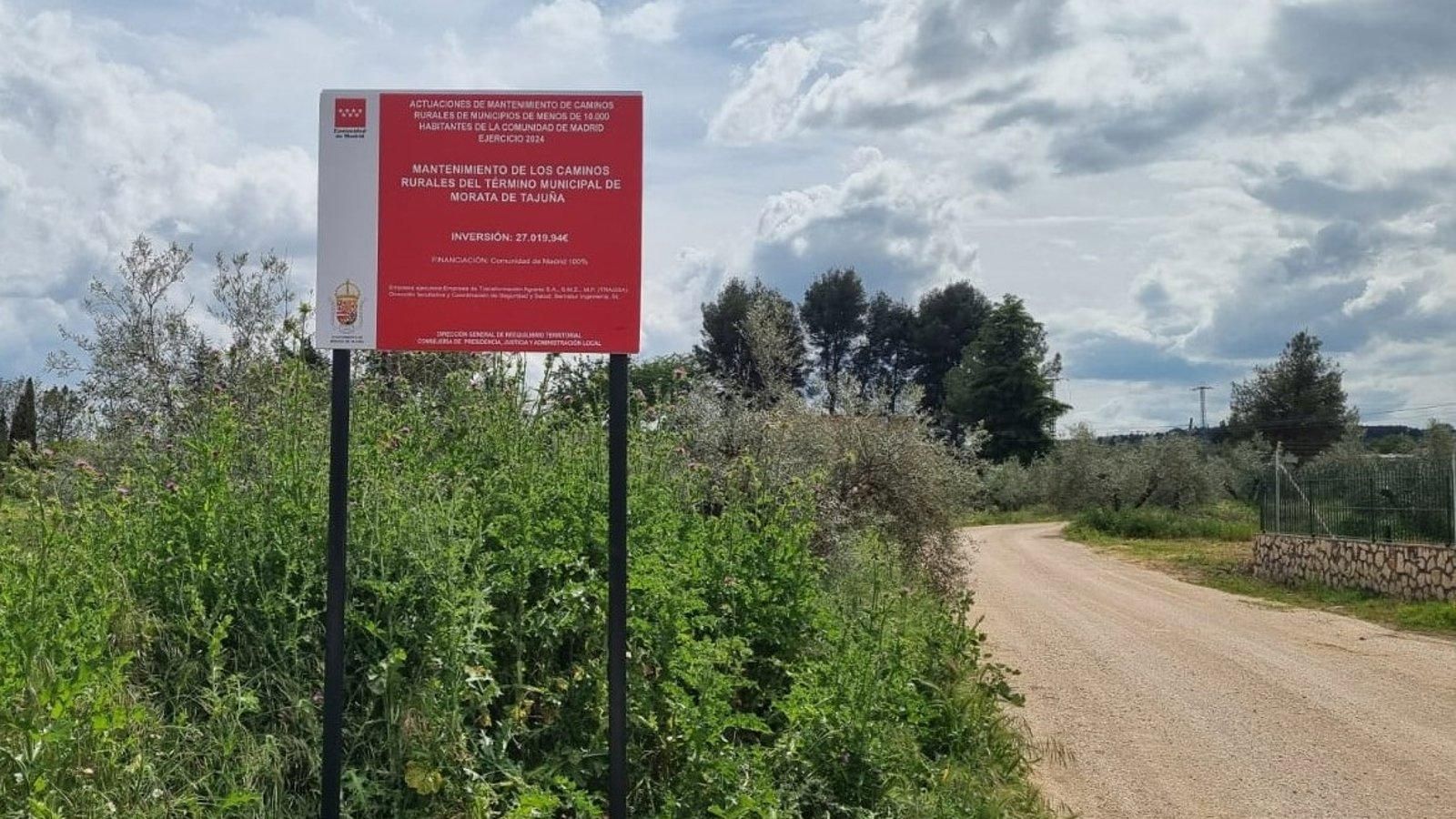 La Comunidad mejora 35 kilómetros de caminos rurales