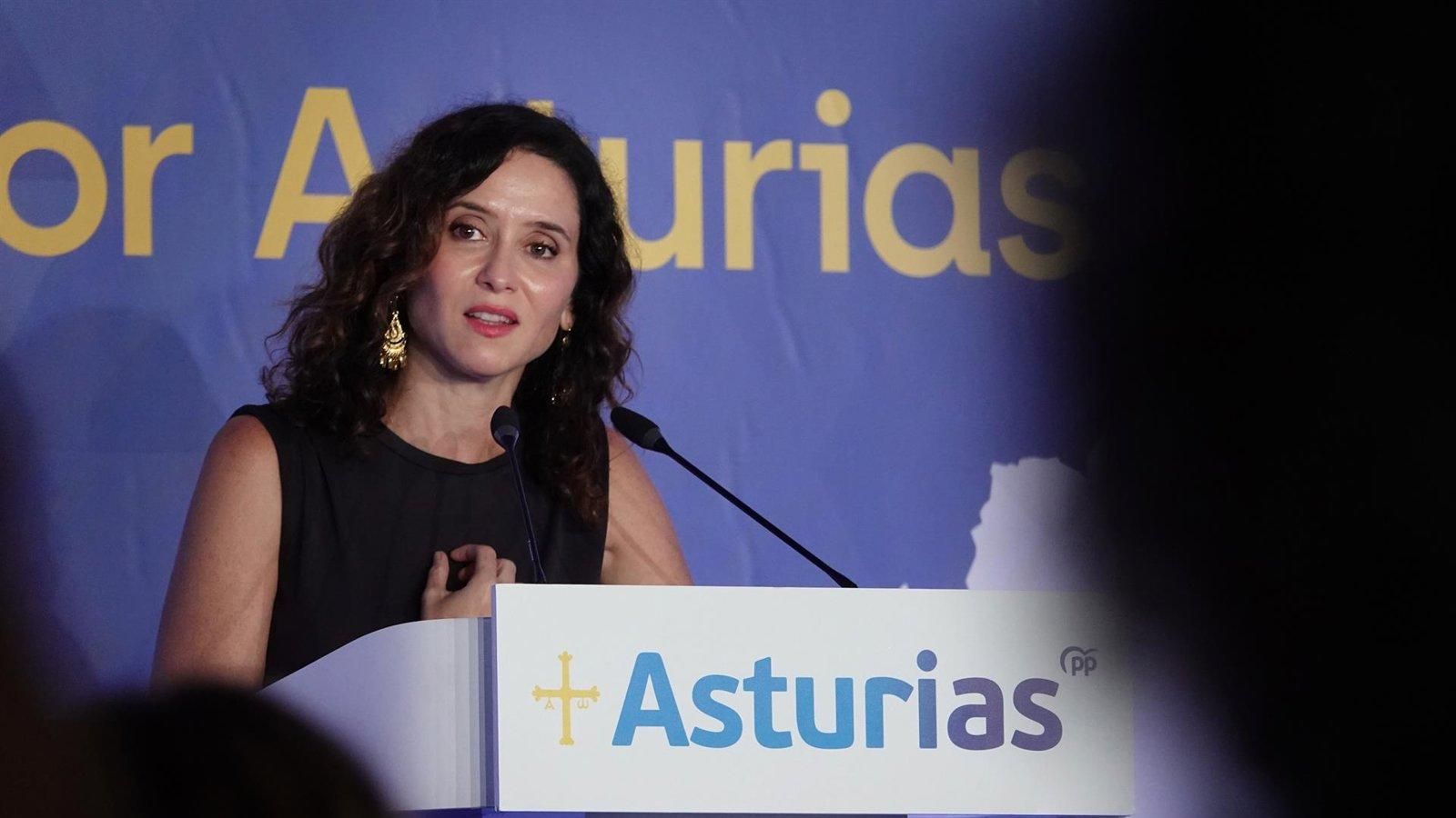 Ayuso acusa a Moncloa de querer 