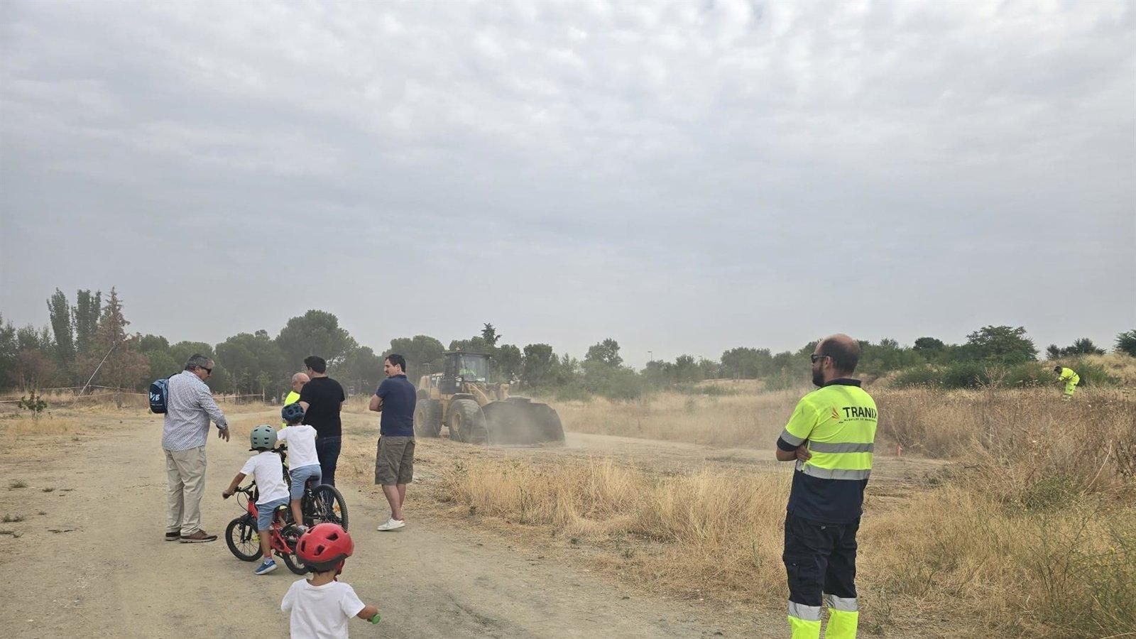 El Ayuntamiento defiende el vallado de la parcela en Montecarmelo y niega que se hayan iniciado las obras del cantón