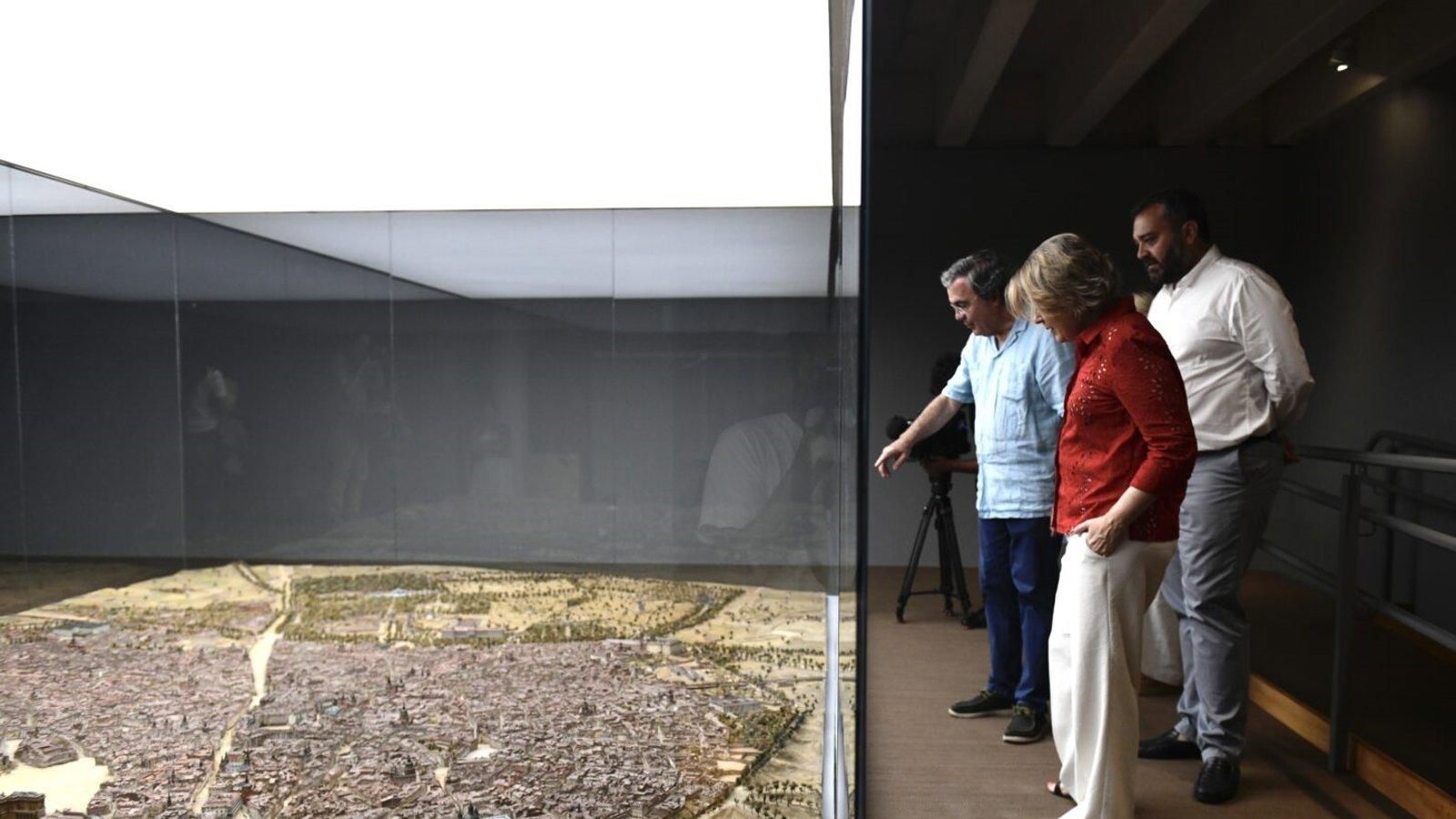 El Museo de Historia de Madrid reabre la maqueta de Gil de Palacio tras su restauración