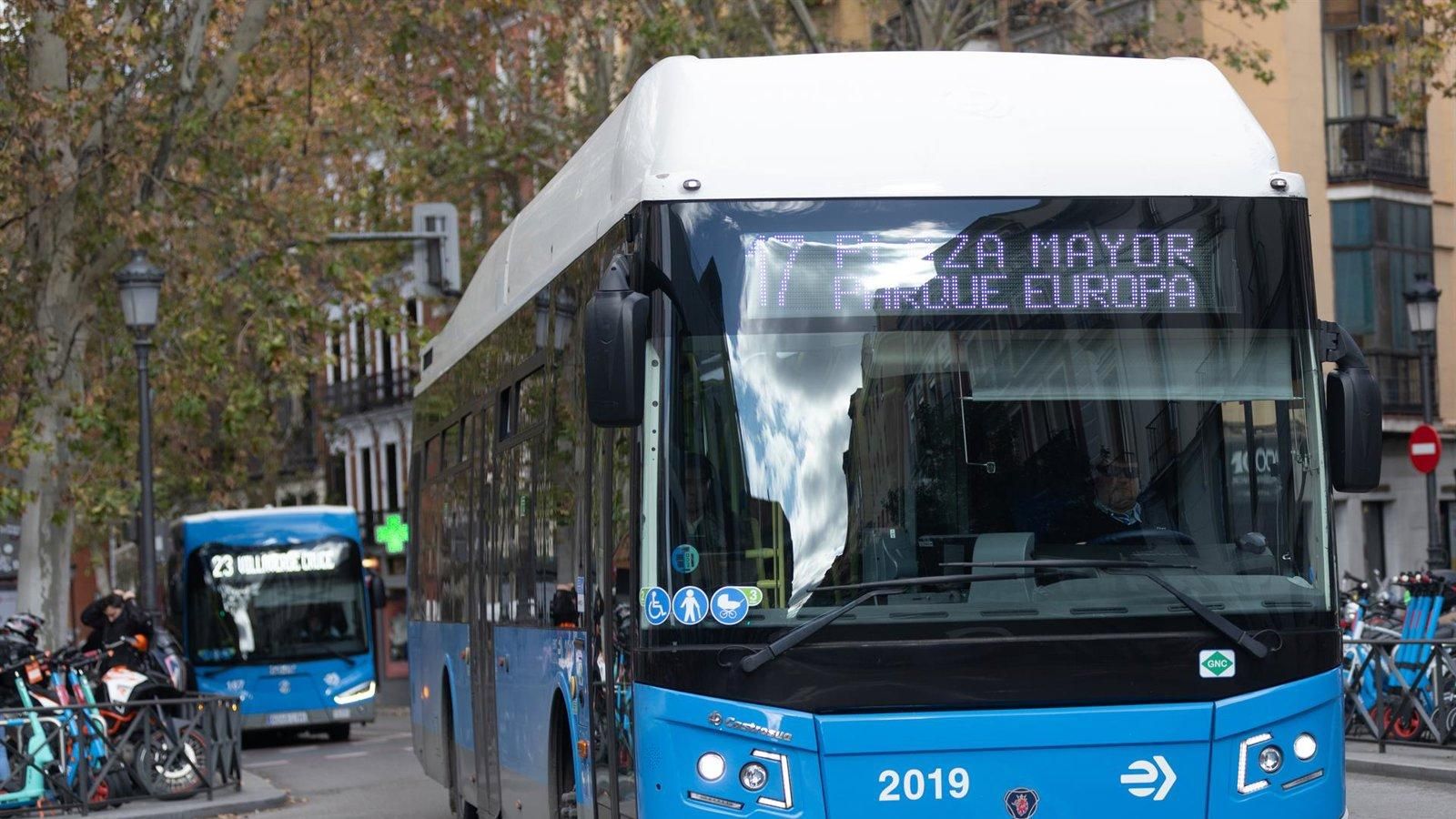 El uso del transporte público crece en Madrid durante el verano