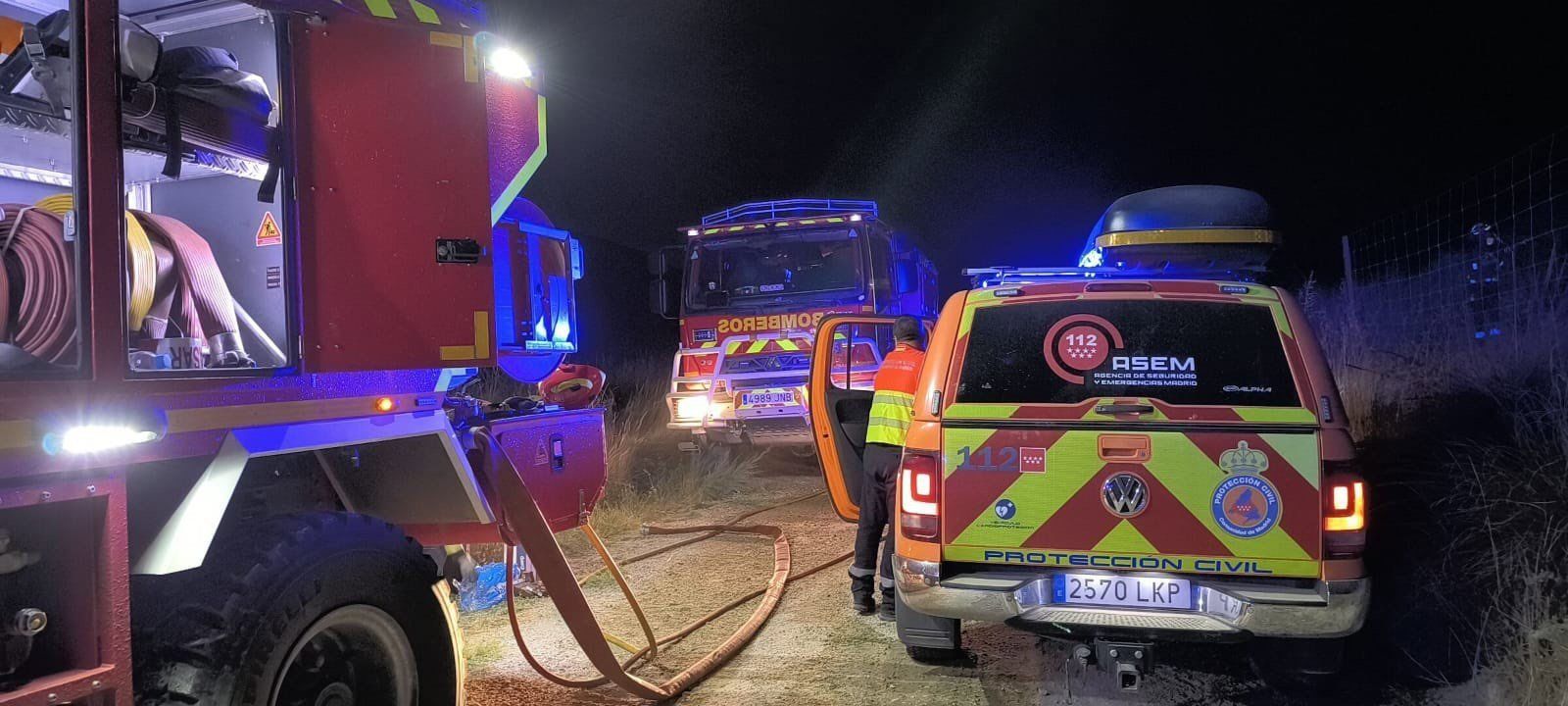 Incendio en Aranjuez controlado tras arrasar 300 hectáreas de vegetación