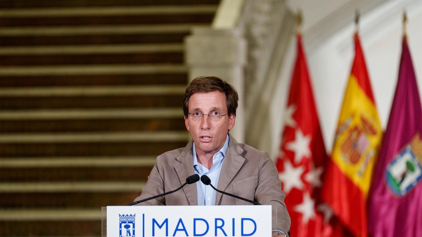 Almeida responsabiliza a Sánchez del 