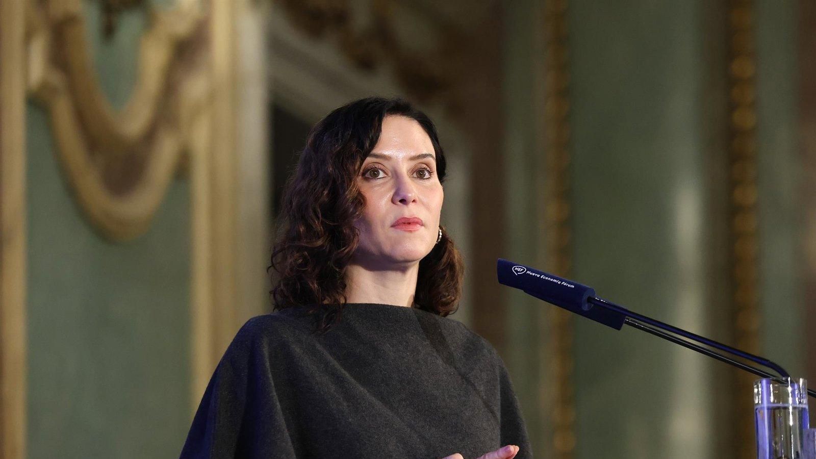 Ayuso denuncia que Viogén y las pulseras antimaltrato &quot;no funcionan&quot;