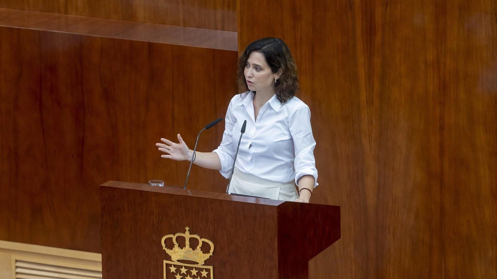 Díaz Ayuso se reúne con los grupos parlamentarios de la Asamblea de Madrid