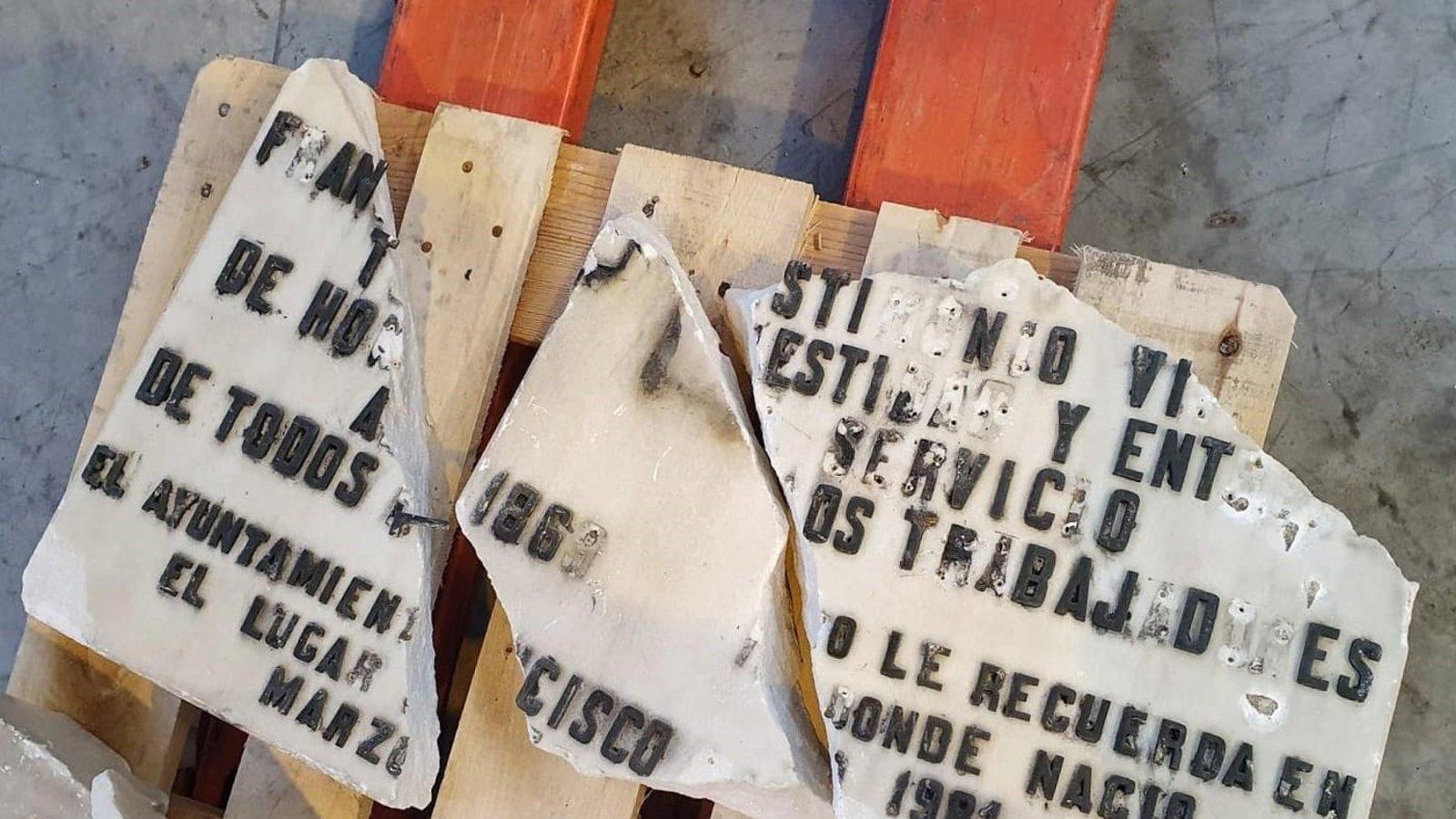 Madrid restaurará la placa de Largo Caballero conforme a lo dictado por el Supremo