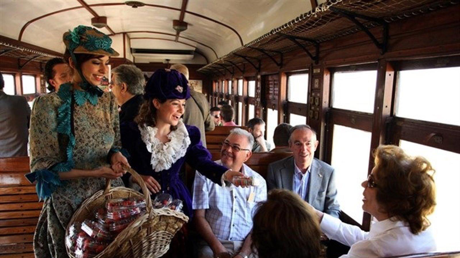 El Tren de la Fresa retoma los domingos sus viajes entre Madrid y Aranjuez con música y rutas turísticas hasta el 9 de noviembre