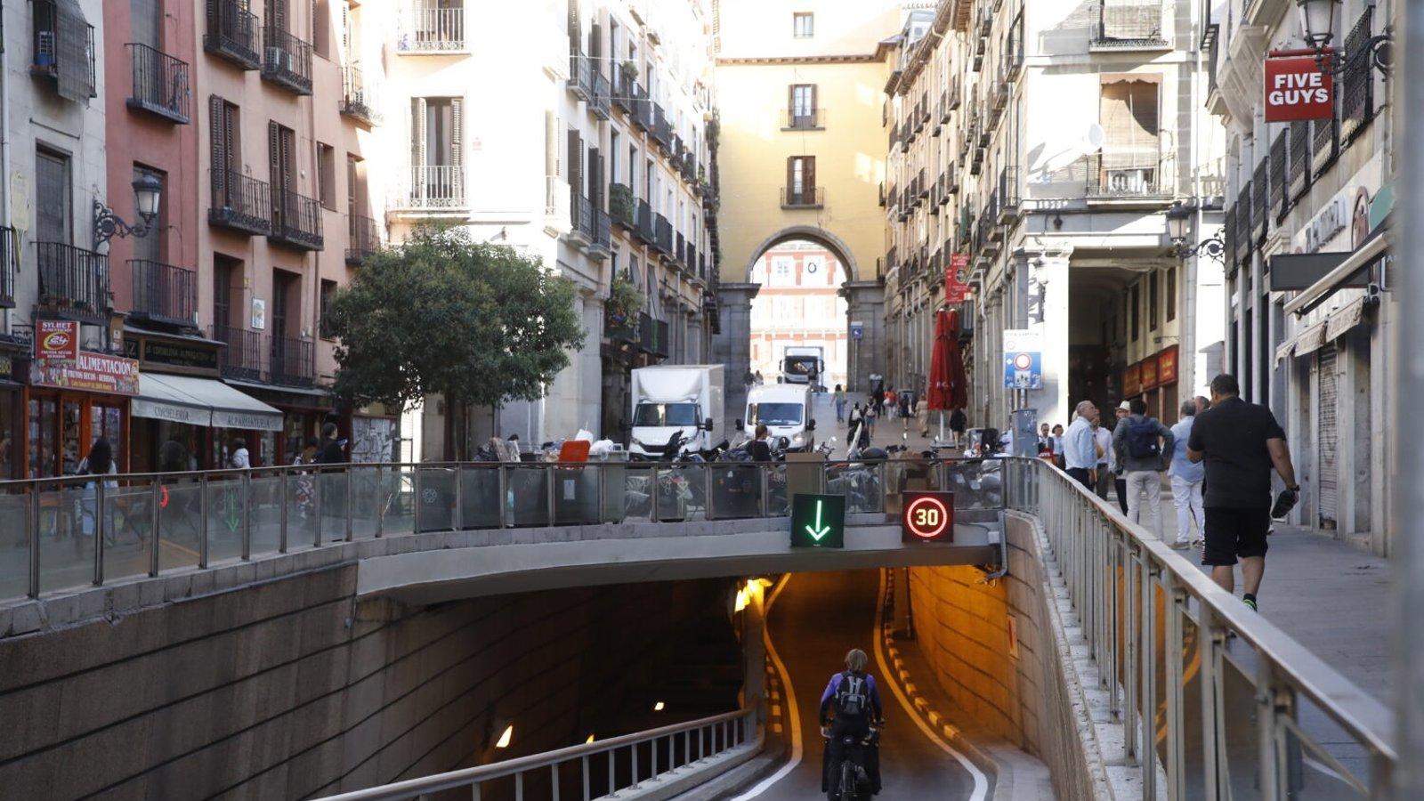 Los trabajos de rehabilitación del túnel de la Plaza Mayor finalizan tras una inversión de 862.000 euros