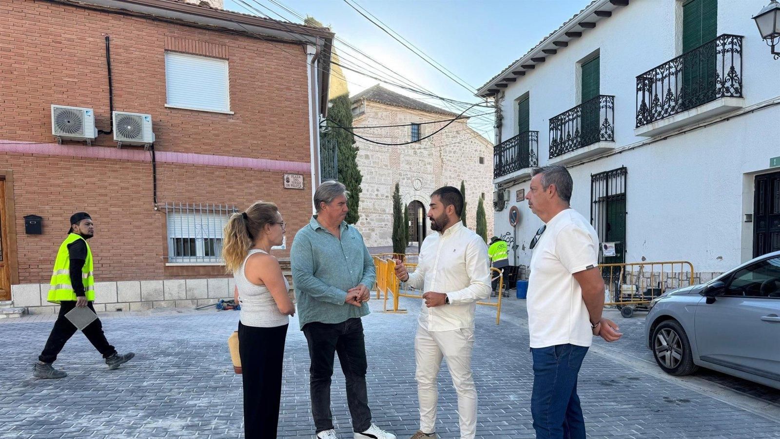 Torres de la Alameda renueva cinco calles principales con un millón del PIR regional