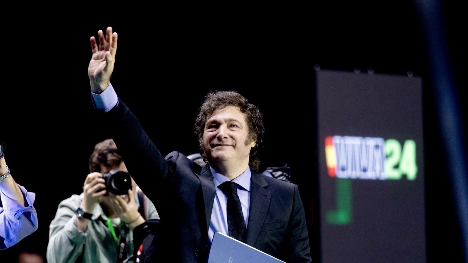 Milei cancela su viaje a España y no participará en el acto de Vox ‘Europa Viva 25’