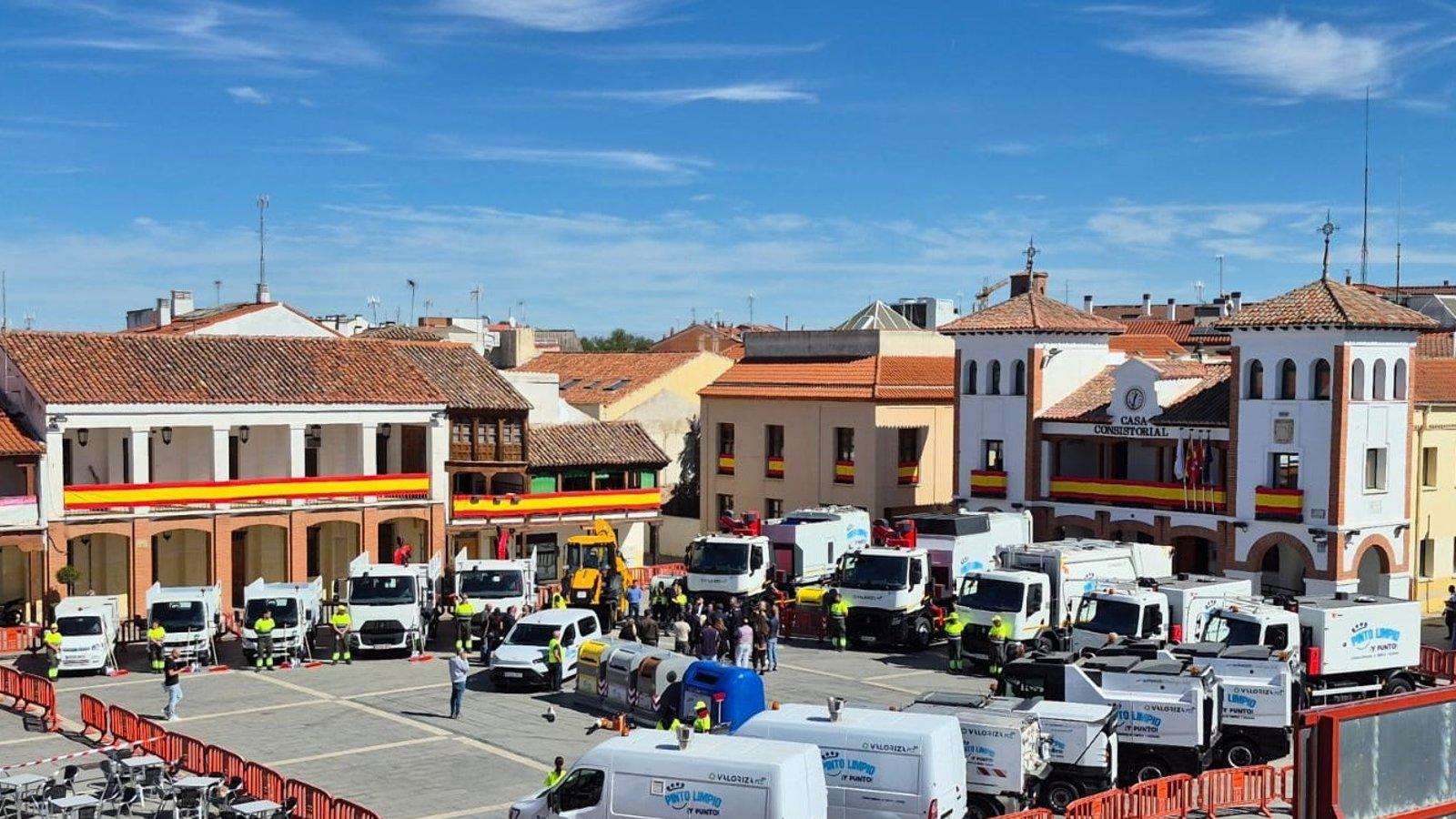 Pinto renueva su servicio de limpieza con 500 contenedores y 45 vehículos sostenibles