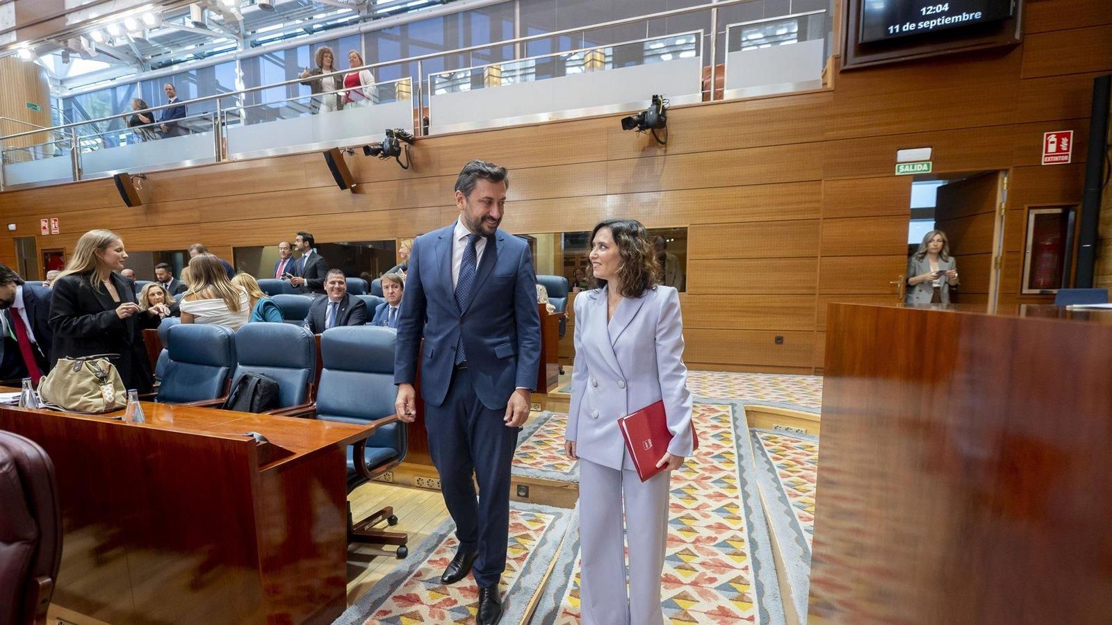 Díaz-Pache acusa a la oposición madrileña de servir a Sánchez y actuar contra la convivencia democrática