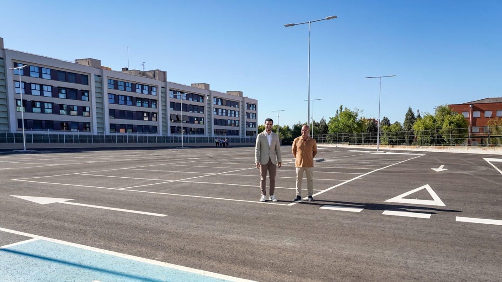 Torrejón de Ardoz inaugura un aparcamiento gratuito con 230 plazas en calle Francia