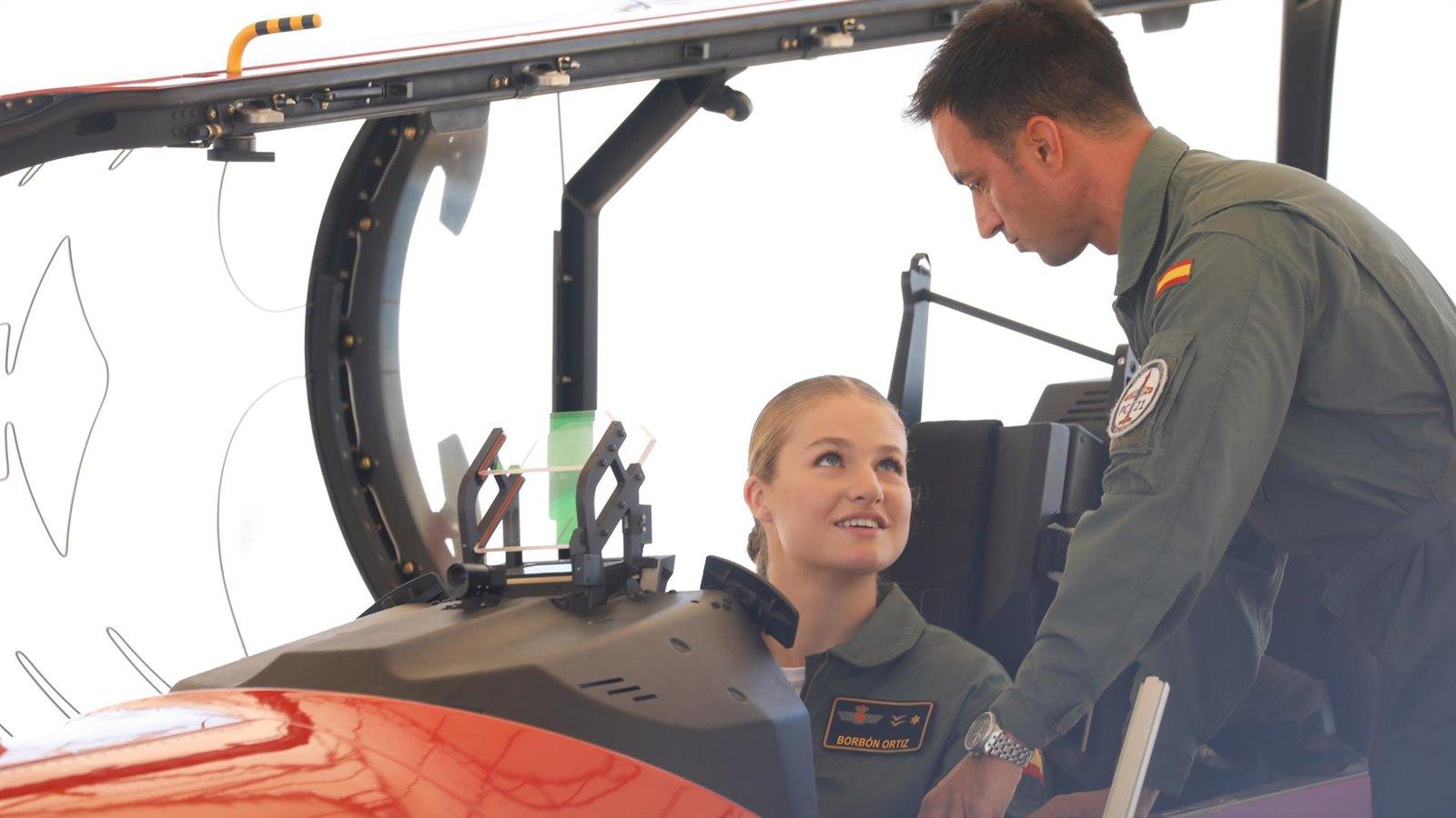 La Princesa Leonor ingresa en la Academia del Aire 
