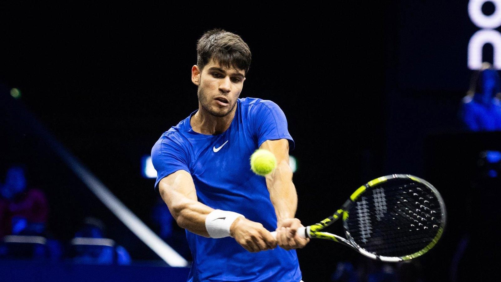 Alcaraz brilla en la Laver Cup pero no evita el triunfo del Resto del Mundo