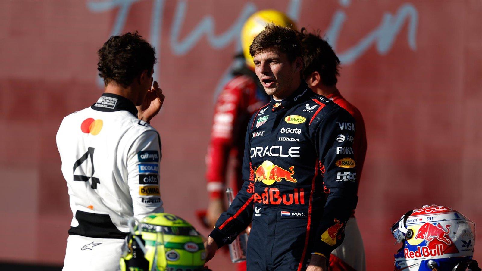 Verstappen gana en Austin y Norris se acerca al liderato del Mundial