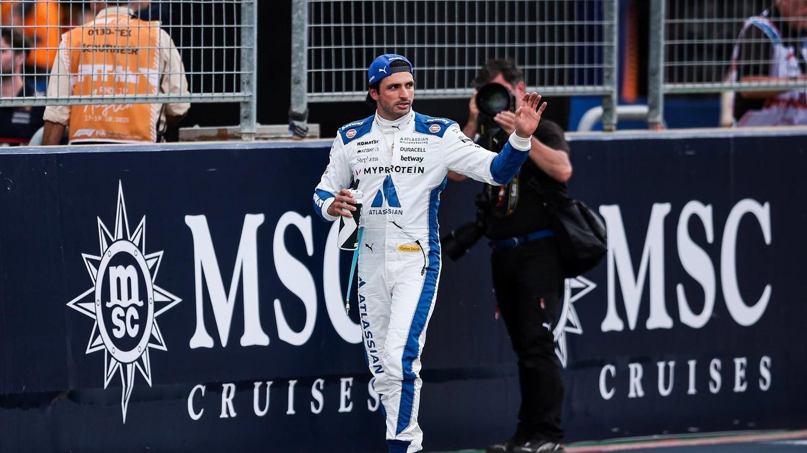 Carlos Sainz será sancionado con cinco puestos en la parrilla del GP de México