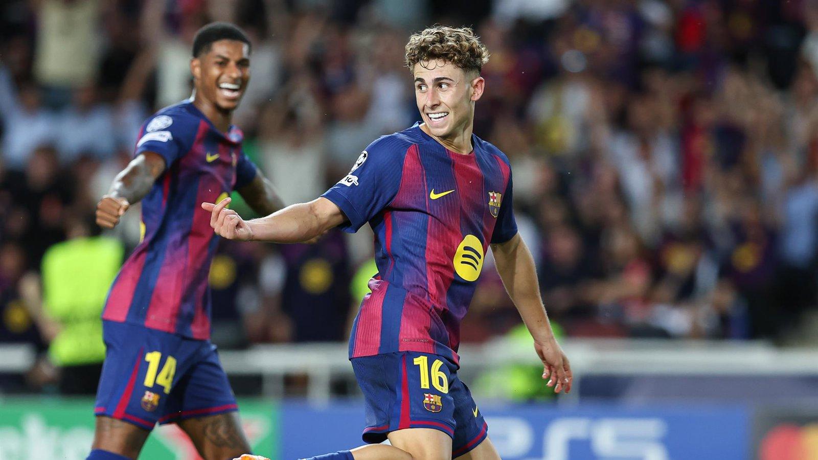 El FC Barcelona vence 6-1 a Olympiacos