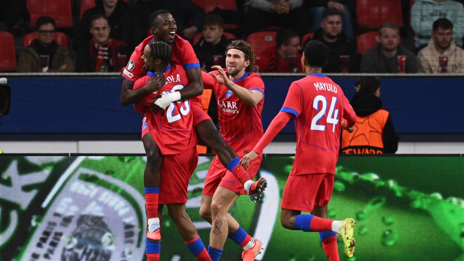 El PSG, Dortmund e Inter logran contundentes victorias fuera de casa