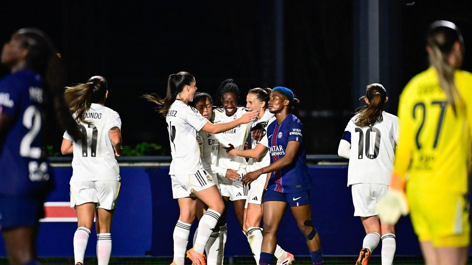 El Real Madrid vence al PSG con un 1-2 en su visita a París