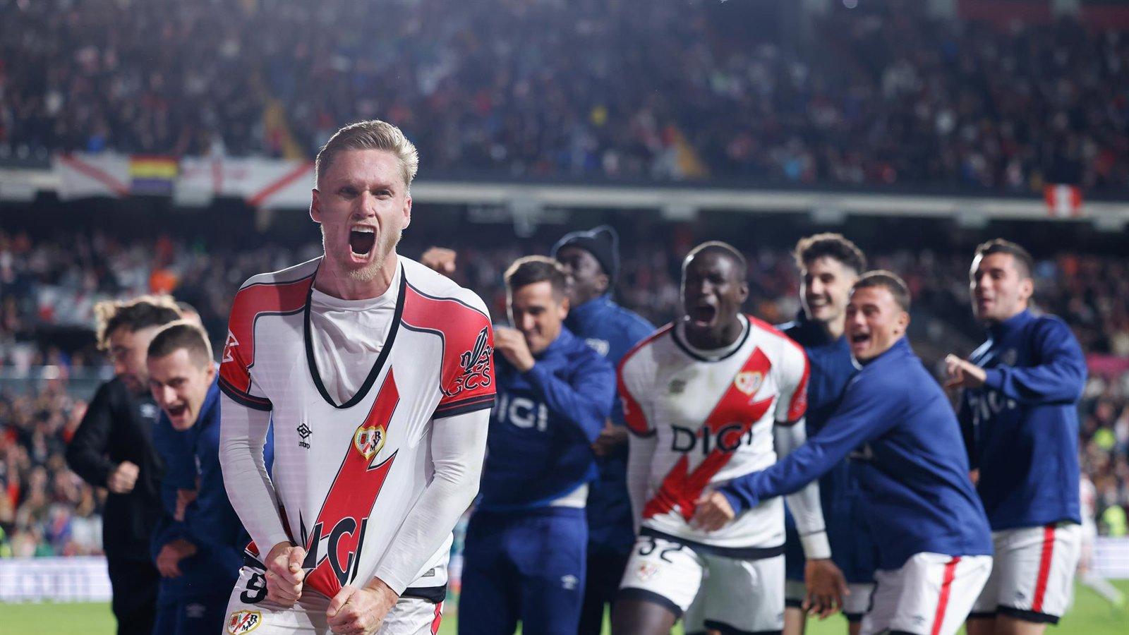 El Celta y el Rayo Vallecano consiguen sus victorias en los últimos minutos ante el Osasuna y el Alavés