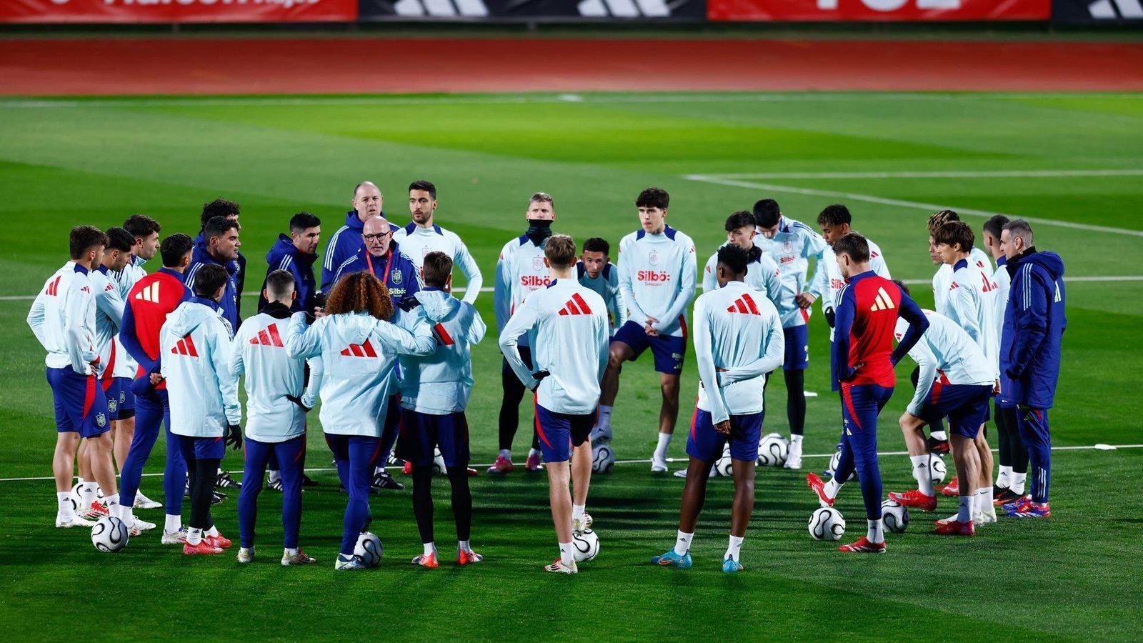 La selección española se concentra para enfrentar a Georgia y Bulgaria