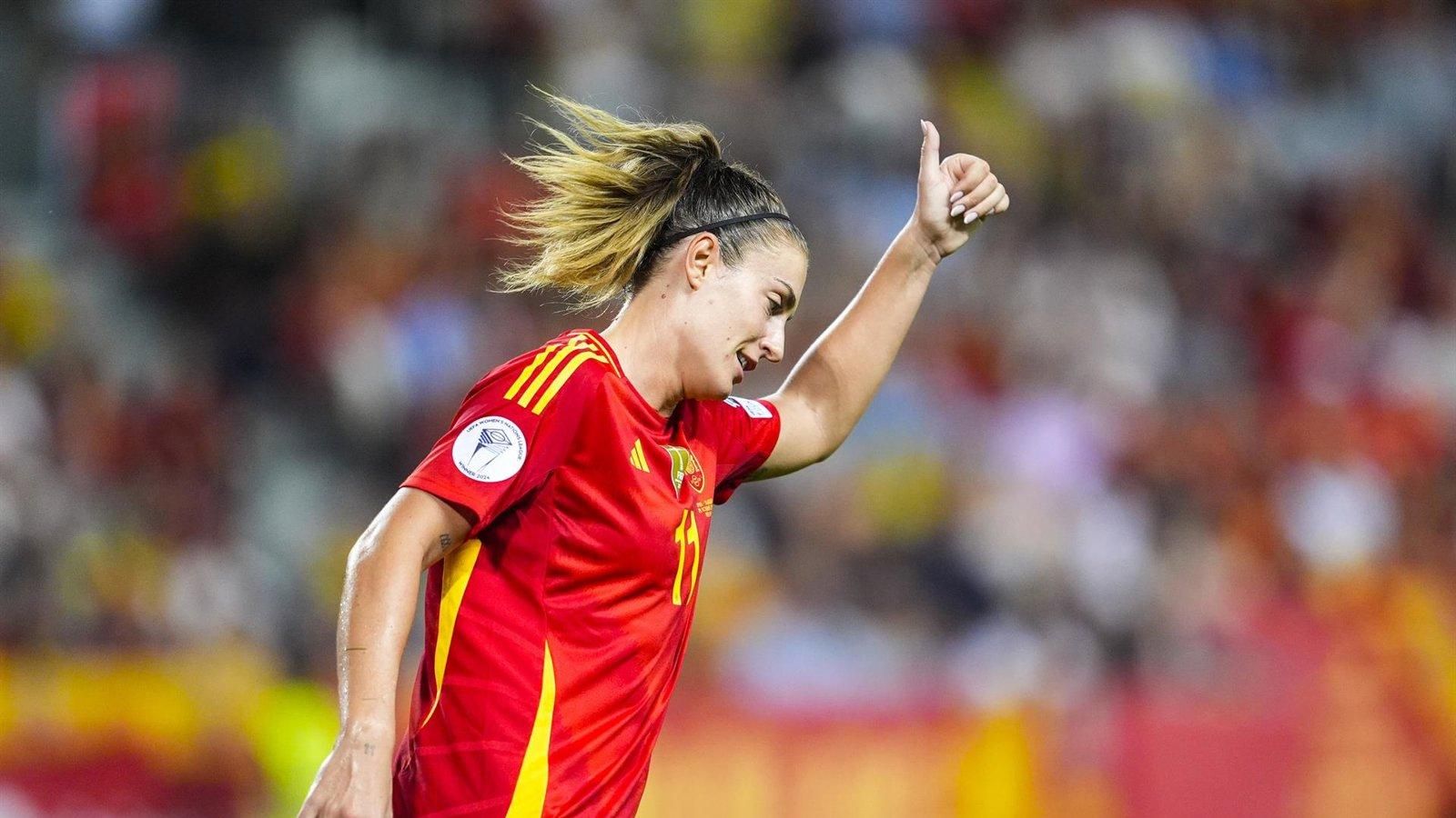 Alexia Putellas destaca el debut de Sonia en el equipo nacional