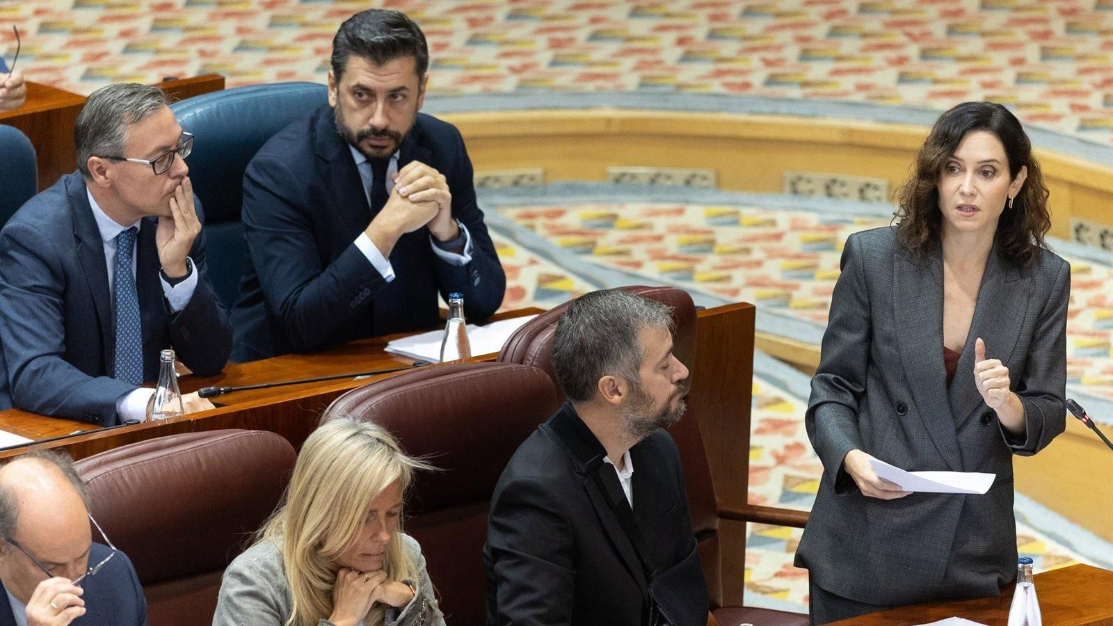 Ayuso critica que el Gobierno sea 